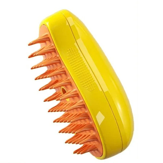 3-in-1 Steam Brush for Cats & Dogs – Groom, Spray & Massage