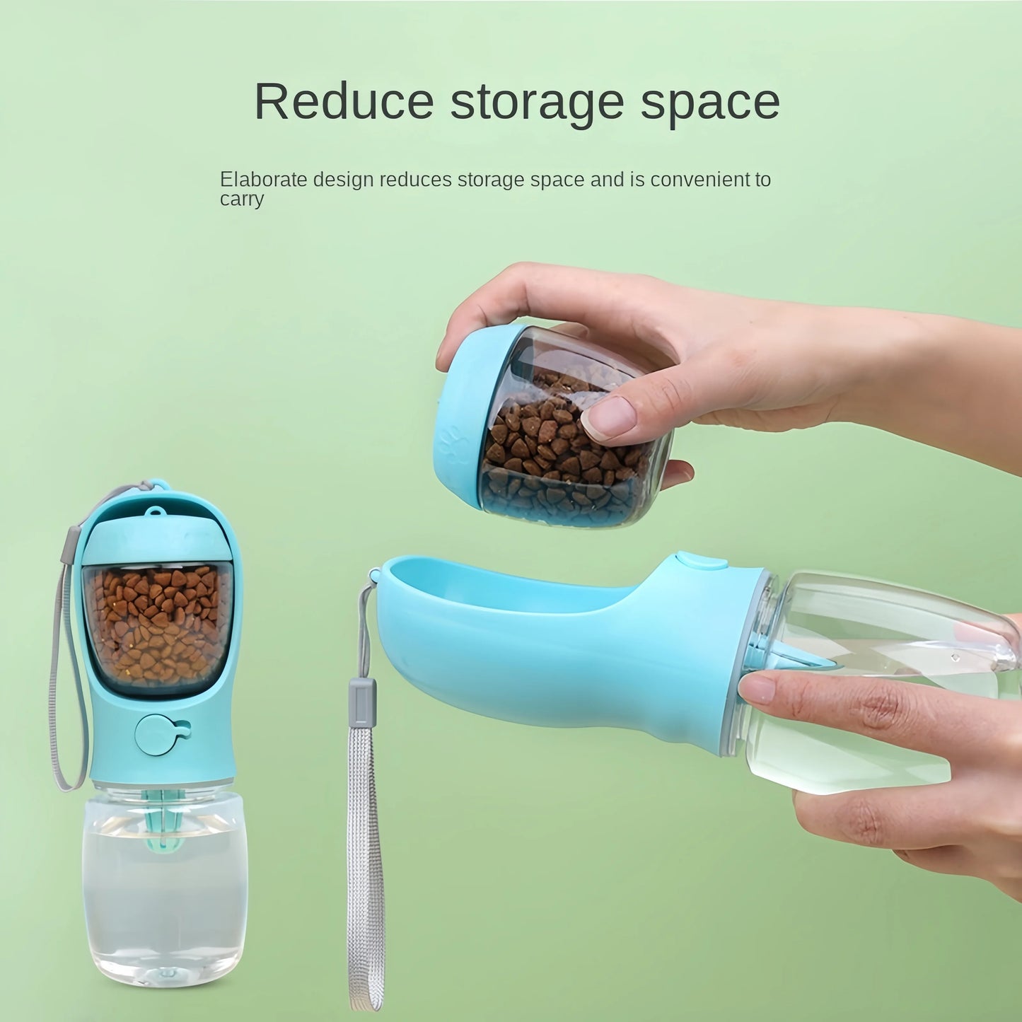 Portable Water & Food Bottle